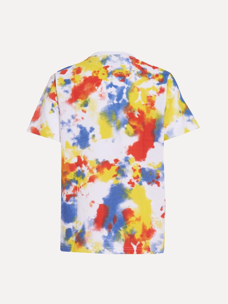 Fiú Tommy Hilfiger Little Tie-Dye Póló Színes | HU 2270KOR